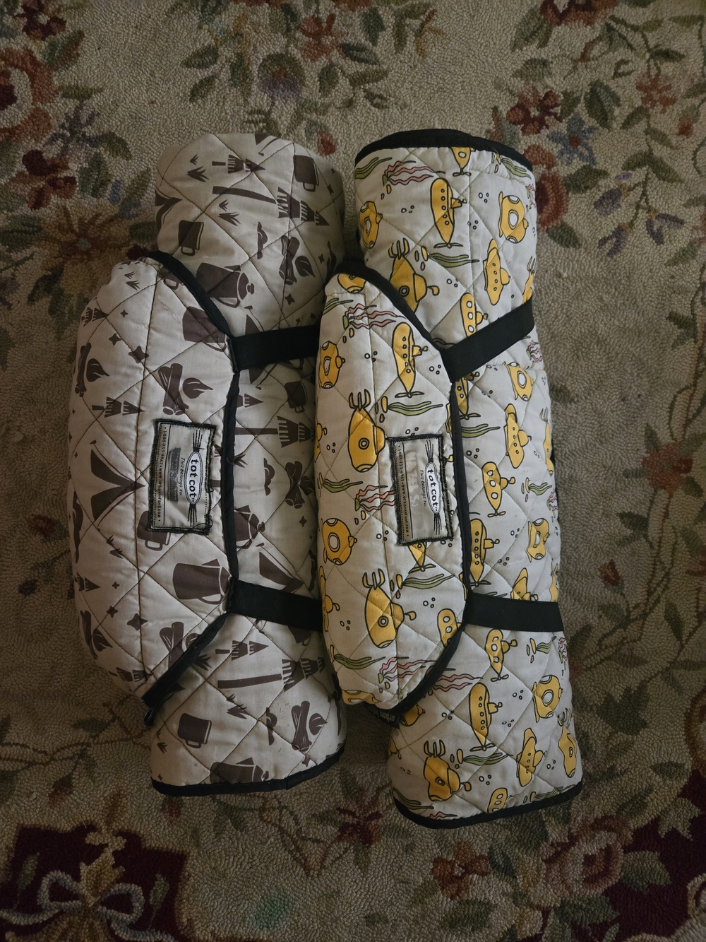 Bundle of 2: Tot Cot Nap Mats (Unisex Patterns)